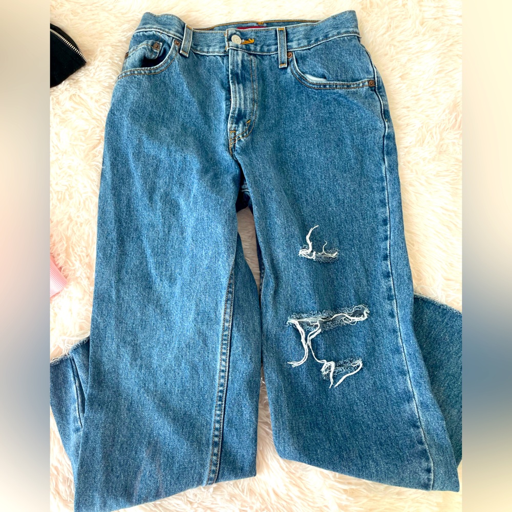 Levi's Classic Blue Straight Leg Jeans